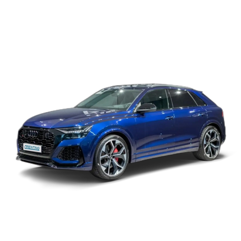 Renting Audi RS Q8 TFSI quattro tiptronic Azul 2