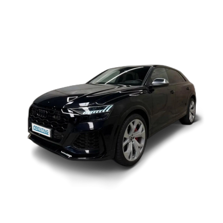 Renting Audi RS Q8 TFSI quattro tiptronic Negro