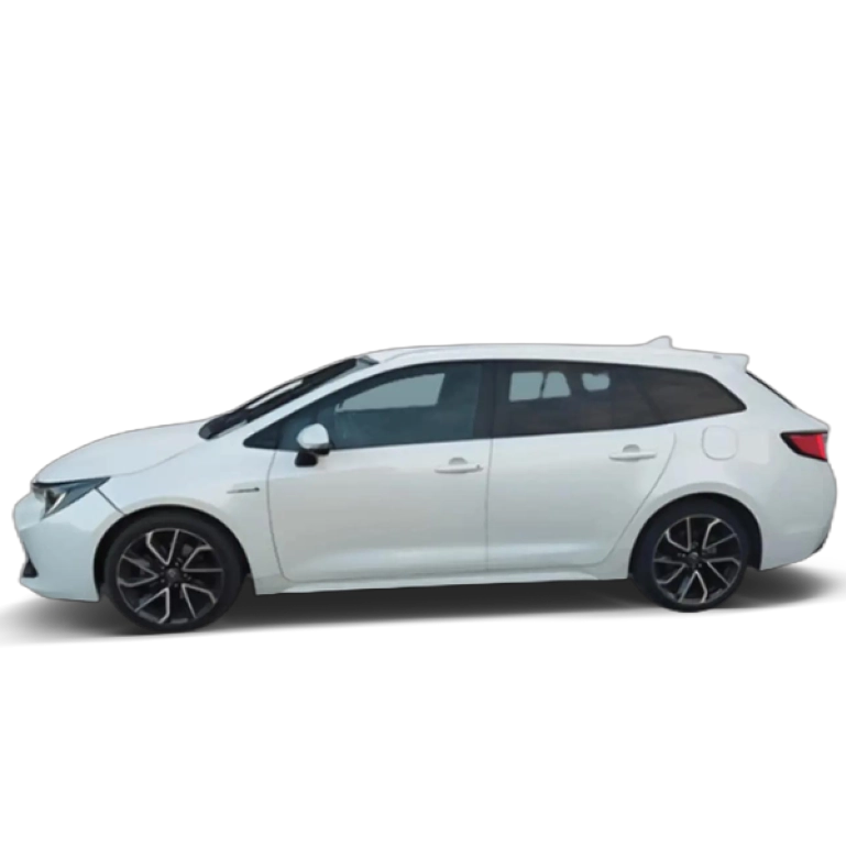 Renting Toyota Corolla Touring Sports 180H Feel! Blanco