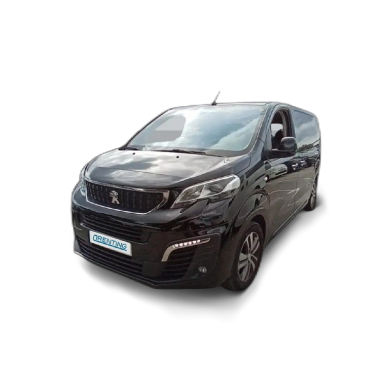 Renting Peugeot Traveller Allure BlueHDi 110KW (150CV) Standard Negro