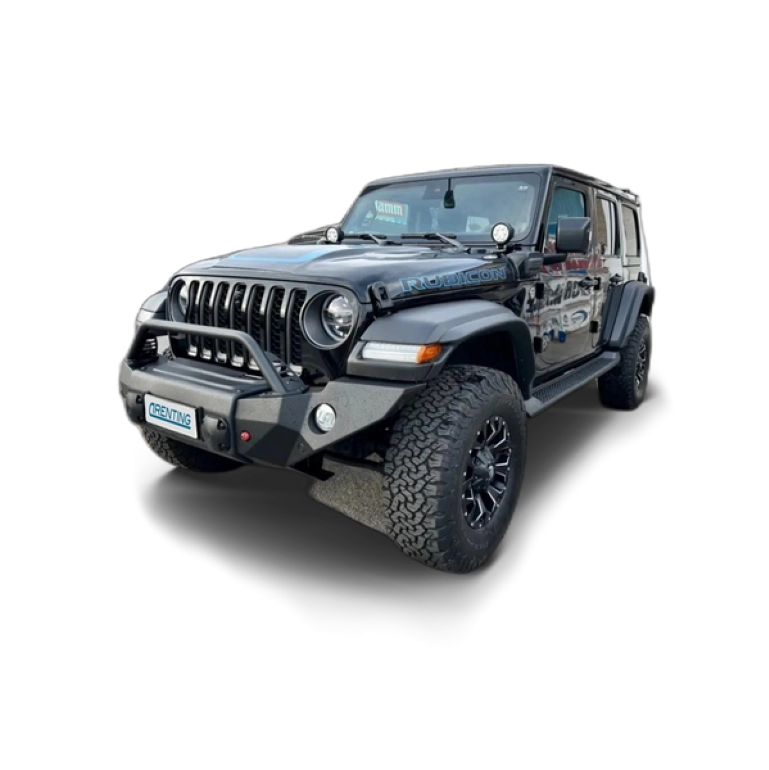 Renting Jeep Wrangler Unlimited 2.0 4xe Rubicon 8ATX Negro 2