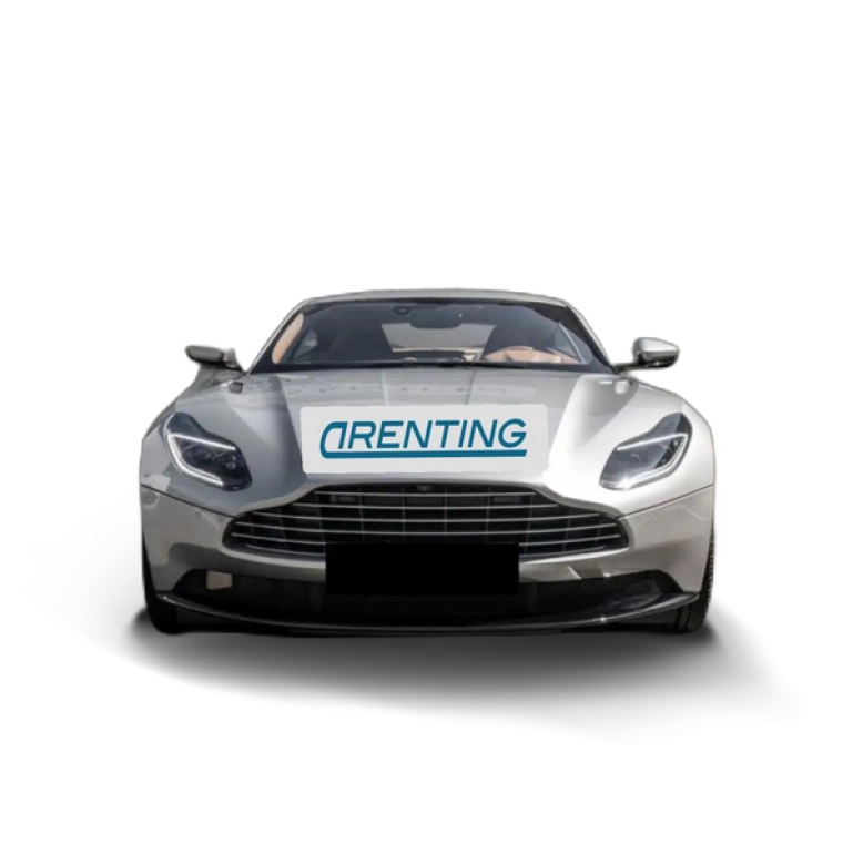 Renting Aston Martin DB11 Volante 4.0 510 Plateado