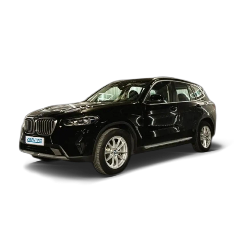 Renting BMW X3 xDrive 20dA xLine Negro 4