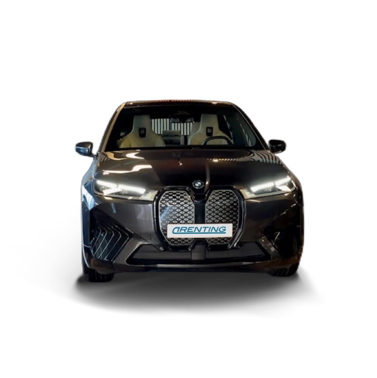 Renting BMW iX xDrive 40 Gris 1