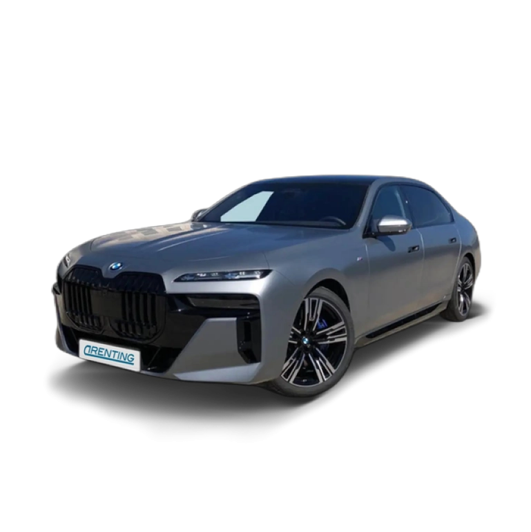 Renting BMW i7 xDrive 60 Gris