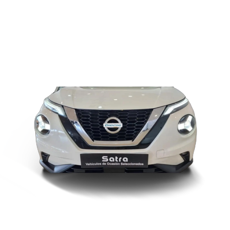 Renting Nissan Juke 1.0 DIG-T Acenta 4&#215;2 114 Blanco 1