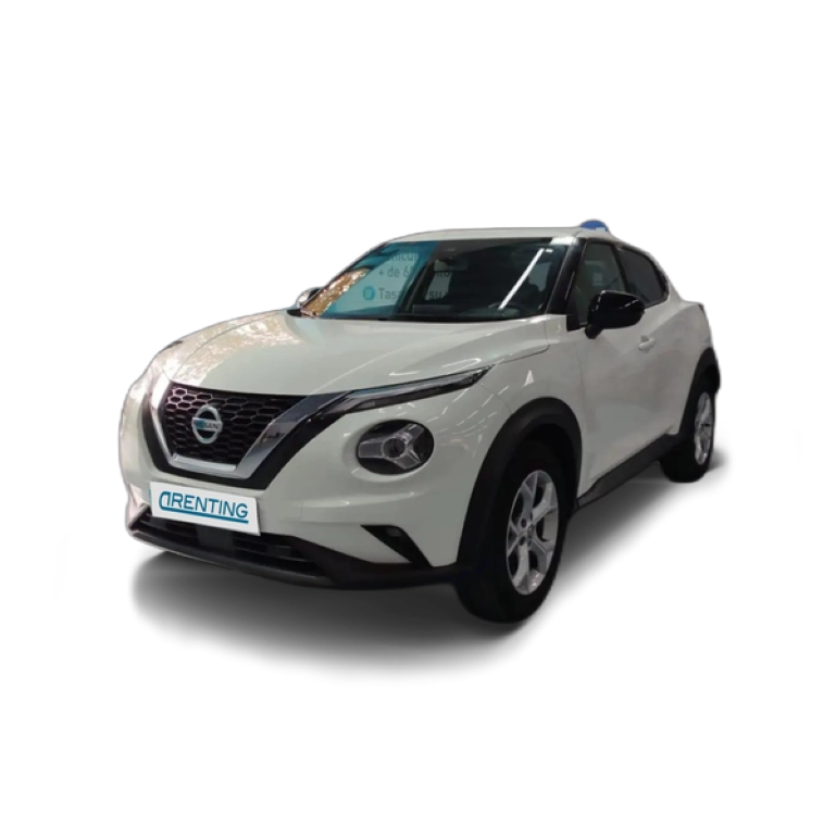 Renting Nissan Juke 1.0 DIG-T Acenta 4&#215;2 DCT 7 114 Blanco
