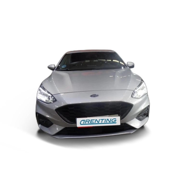 Renting Ford Focus 1.0 Ecoboost MHEV 92kW ST-Line Auto Plateado