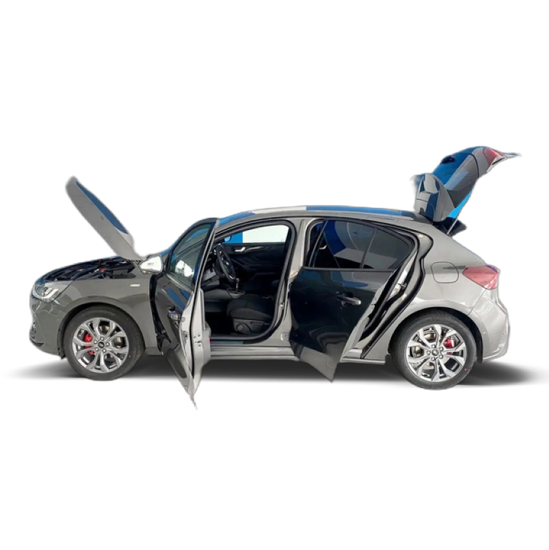 Renting Ford Focus 1.0 ECOBOOST MHEV 92KW ST-LINE DESIGN 125CV 5P Gris