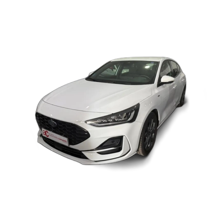 Renting Ford Focus 1.0 Ecoboost MHEV ST-Line 125 Blanco