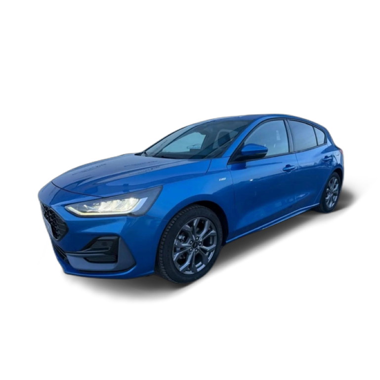 Renting Ford Focus 1.0 Ecoboost MHEV ST-Line 155 Azul