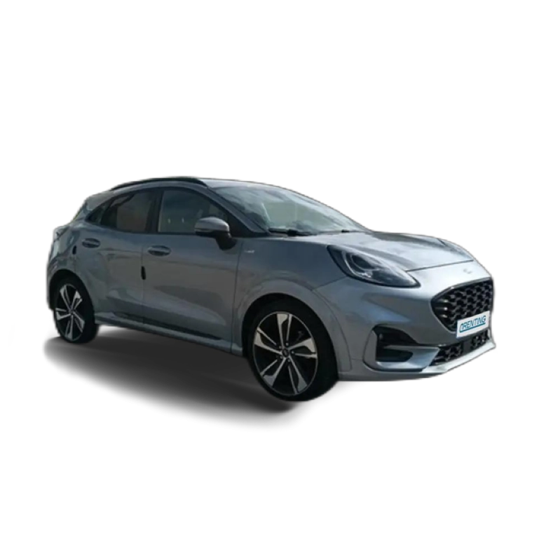 Renting Ford Puma 1.0 EcoBoost MHEV ST-Line X 125 Plateado