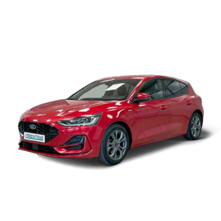 Renting Ford Focus 1.0 Ecoboost MHEV ST-Line X 125 Rojo 2