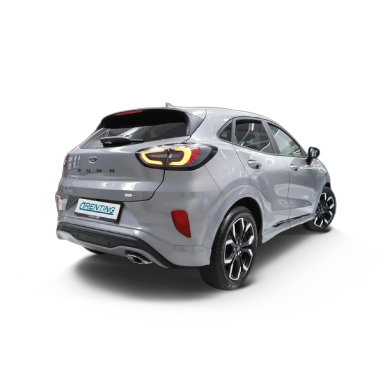 Renting Ford Puma 1.0 EcoBoost MHEV ST-Line X Aut. 125 Plateado