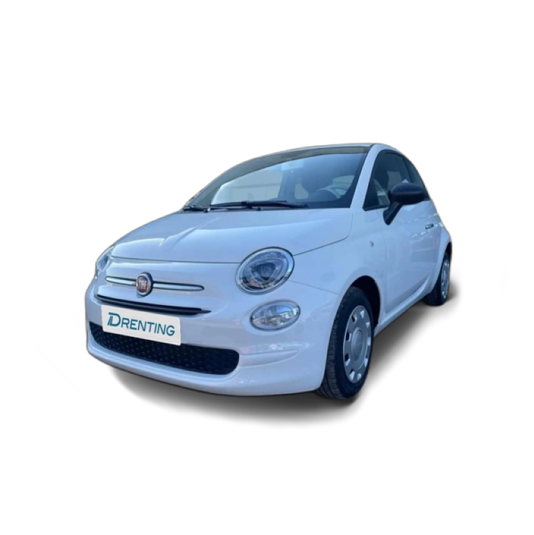 Renting Fiat 500 1.0 Hybrid 51KW (70 CV) Monotrim Blanco