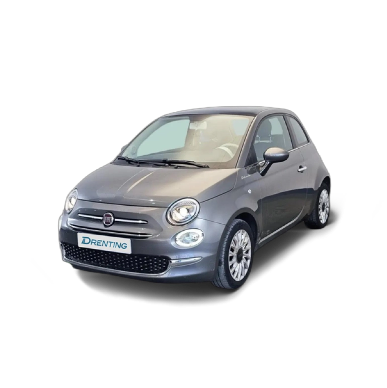 Renting Fiat 500 1.0 Hybrid Dolcevita 52kW Gris 1