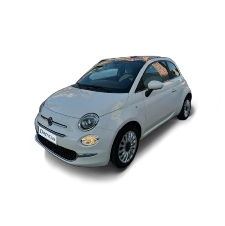 Renting Fiat 500 1.0 Hybrid Dolcevita 52kW Blanco 4