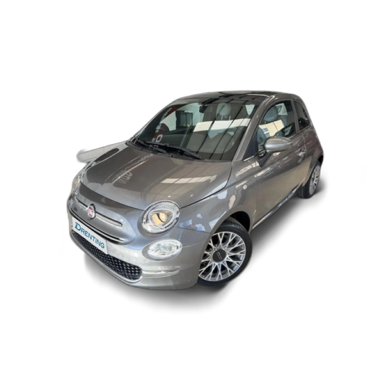 Renting Fiat 500 1.0 Hybrid Dolcevita 52kW Gris 1 1