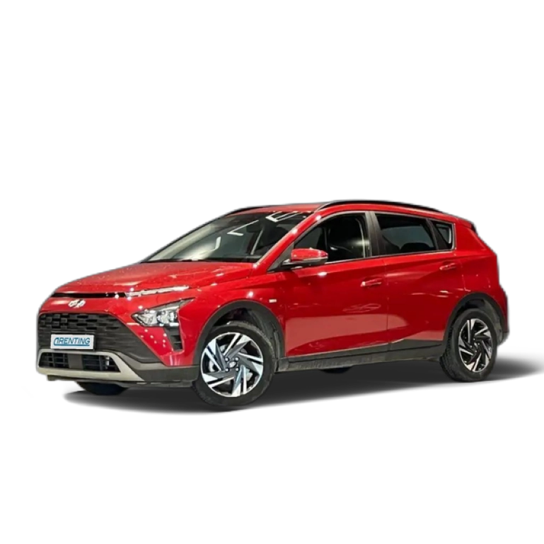 Renting Hyundai BAYON 1.0 TGDI 48V Maxx Rojo 2