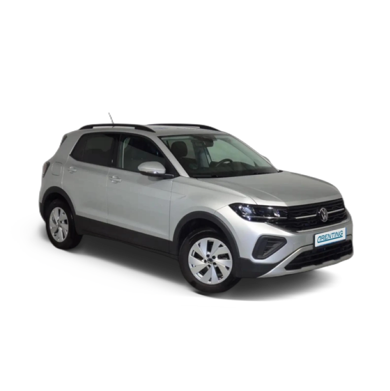 Renting Volkswagen T-Cross 1.0 TSI Life 70kW Plateado