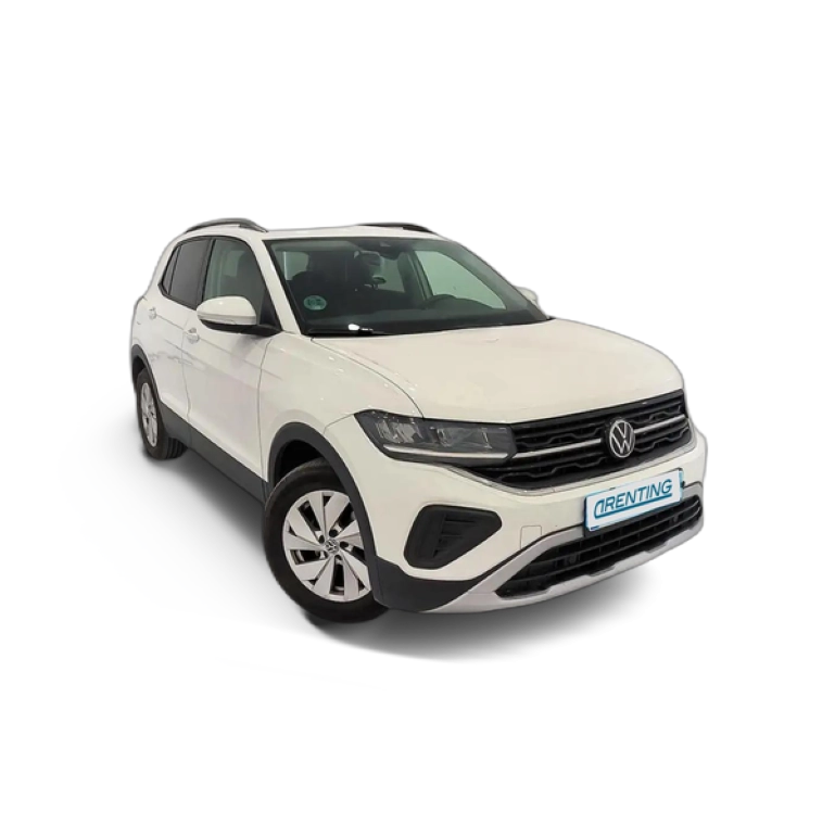 Renting Volkswagen T-Cross 1.0 TSI Life 70kW Blanco