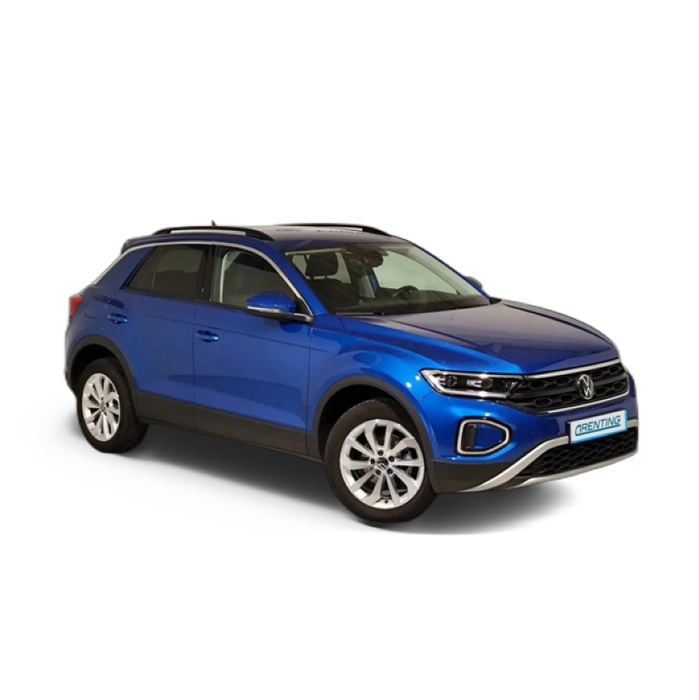 Renting Volkswagen T-Roc 1.0 TSI Life 81kW Azul 3