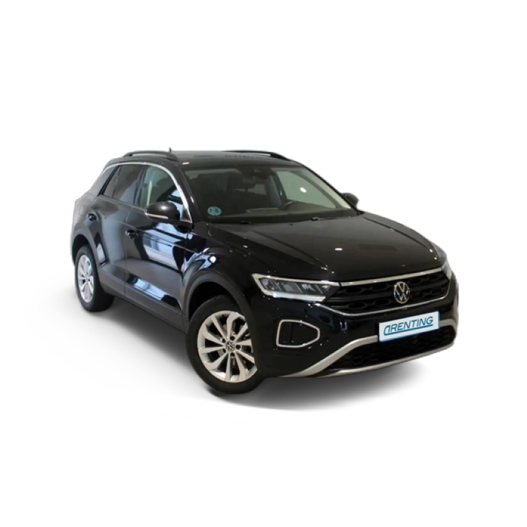 Renting Volkswagen T-Roc 1.0 TSI Life 81kW Negro 1