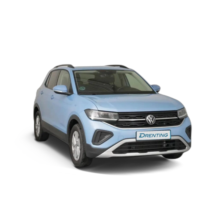 Renting Volkswagen T-Cross 1.0 TSI Life 85kW Azul