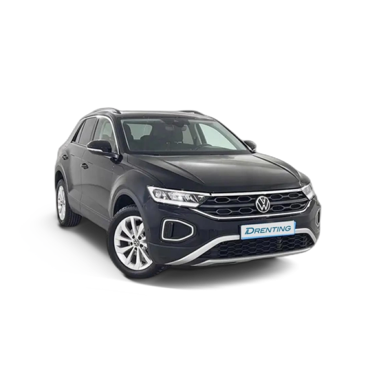 Renting Volkswagen T-Roc 1.0 TSI Más 81kW Negro