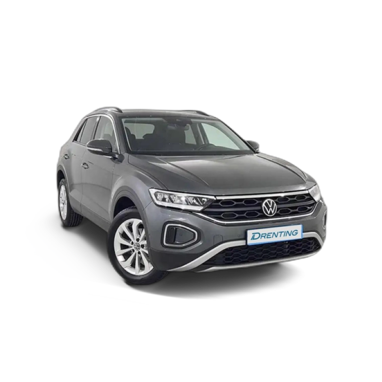 Renting Volkswagen T-Roc 1.0 TSI Más 81kW Gris