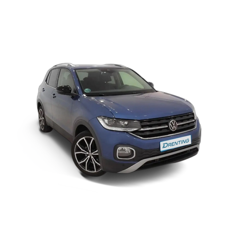 Renting Volkswagen T-Cross 1.0 TSI Sport DSG7 81kW Azul 2