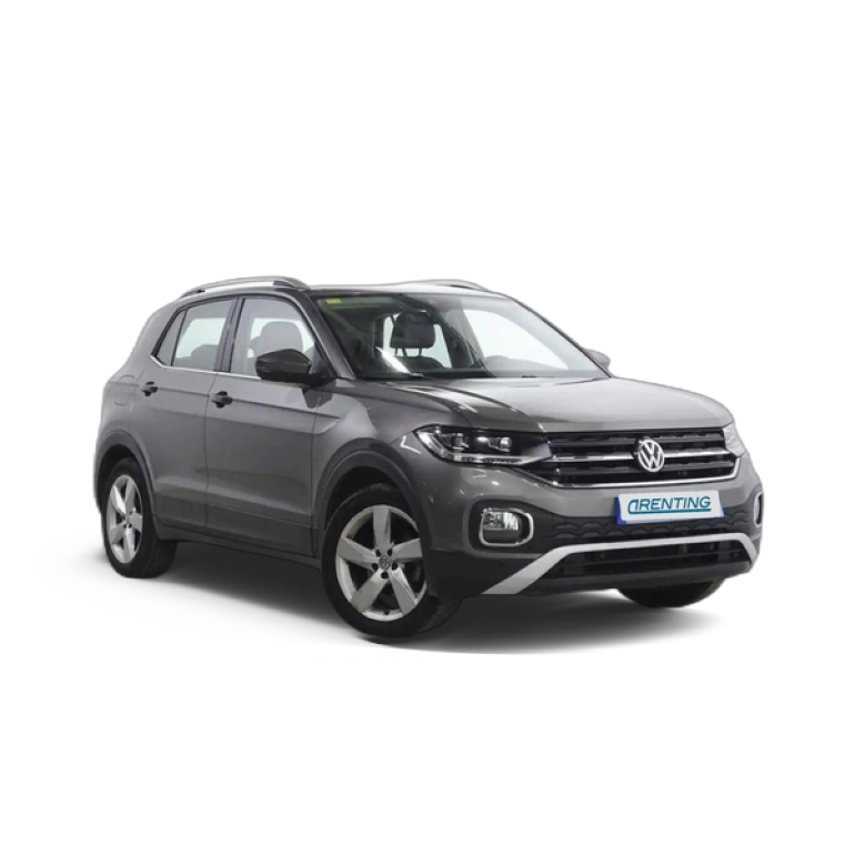 Renting Volkswagen T-Cross 1.0 TSI Sport DSG7 85kW Gris