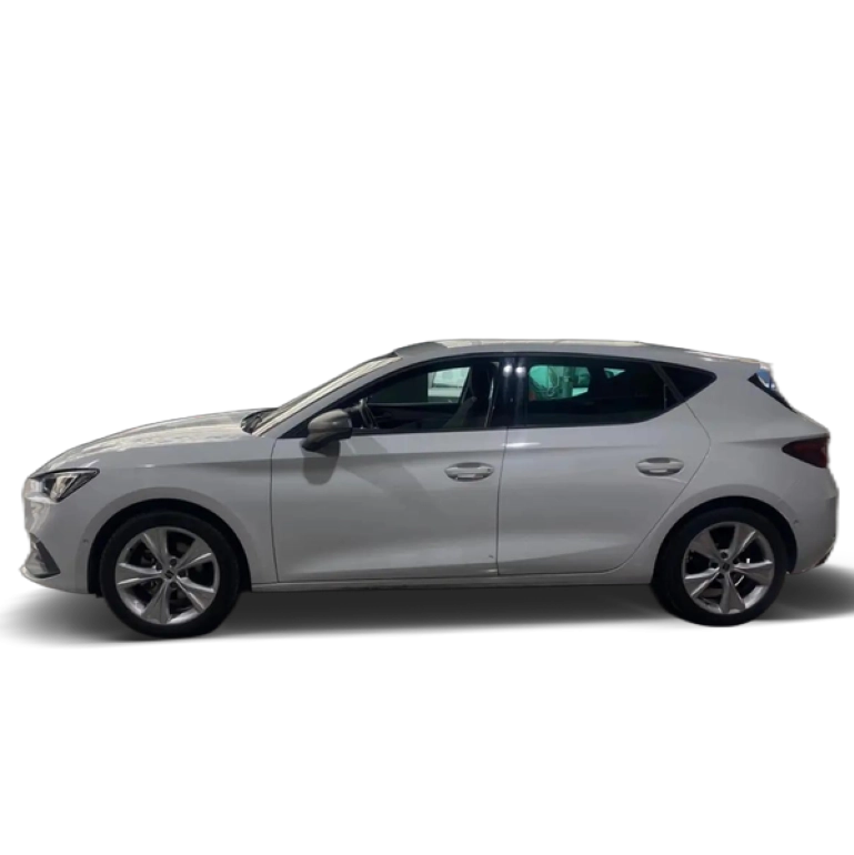 Renting SEAT Leon 1.0 TSI S&amp;S FR 25º Aniversario 110 Blanco 1
