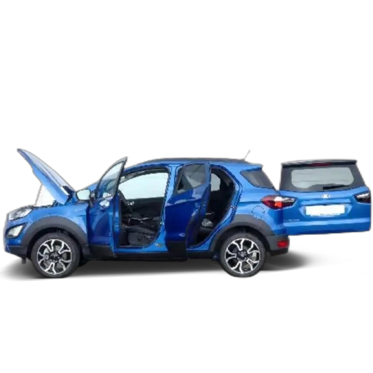 Renting Ford EcoSport 1.0T ECOBOOST 92KW ACTIVE 125 5P Azul 3