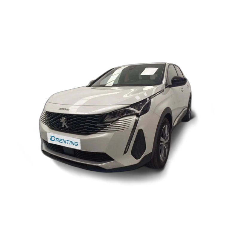Renting Peugeot 3008 1.2 100KW  eDCS6 Allure Pack Blanco 1