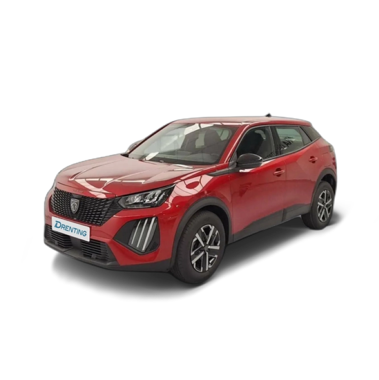 Renting Peugeot 2008 1.2 PureTech S&amp;S Active 100 Rojo 1