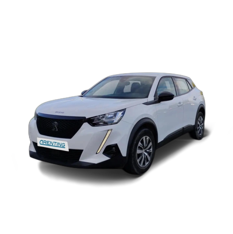 Renting Peugeot 2008 1.2 PureTech S&amp;S Active 100 Blanco 3 1