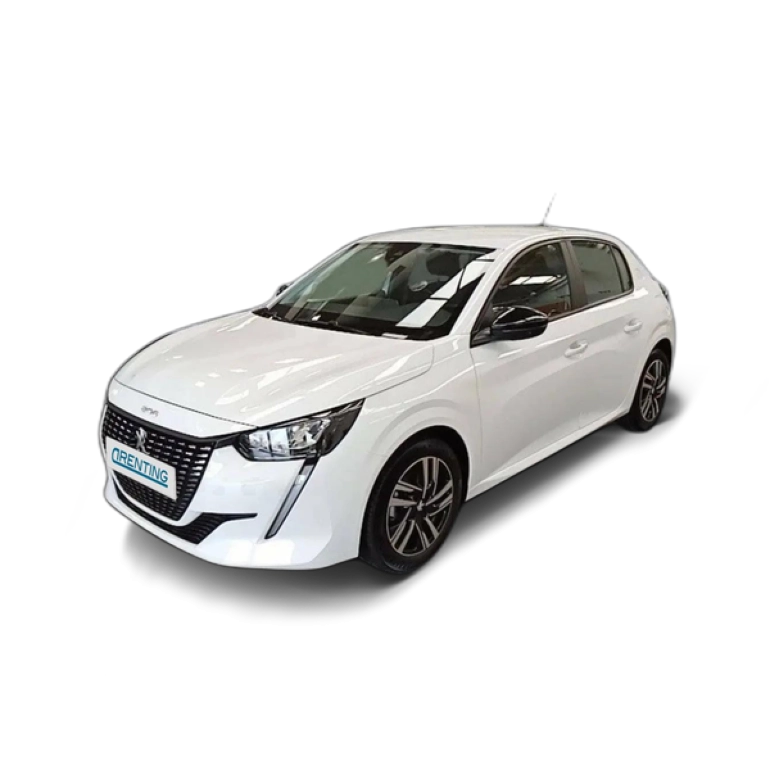 Renting Peugeot 208 1.2 Puretech S&amp;S Active Pack 100 Blanco 2 3