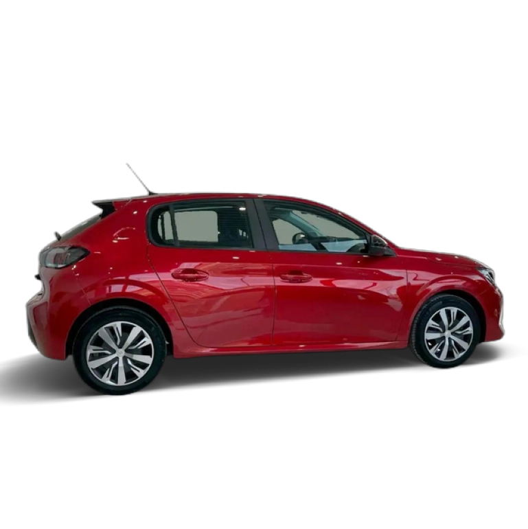Renting Peugeot 208 1.2 Puretech S&amp;S Active Pack 100 Rojo
