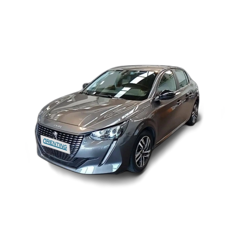 Renting Peugeot 208 1.2 Puretech S&amp;S Active Pack 100 Gris