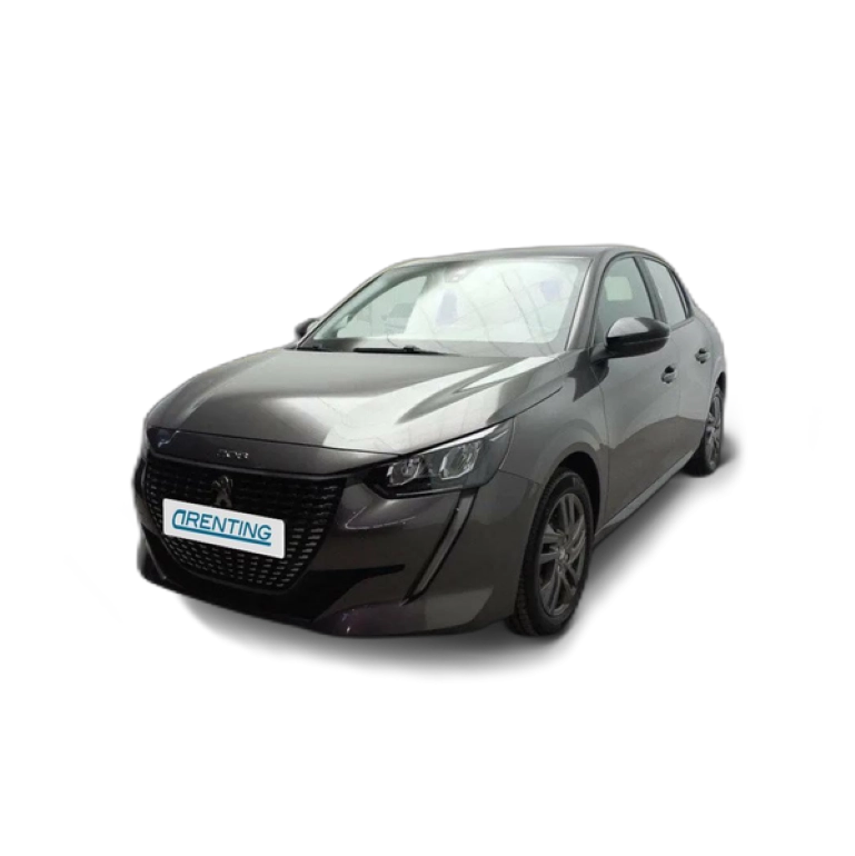 Renting Peugeot 208 1.2 Puretech S&amp;S Active Pack 75 Gris