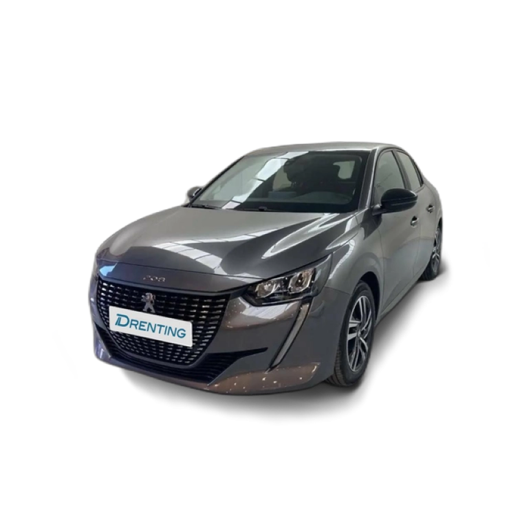 Renting Peugeot 208 1.2 Puretech S&amp;S Active Pack 75 Negro 1 1
