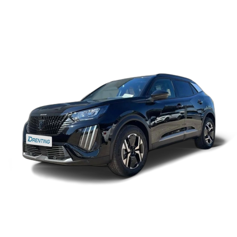 Renting Peugeot 2008 1.2 PureTech S&amp;S Allure 100 Negro 2