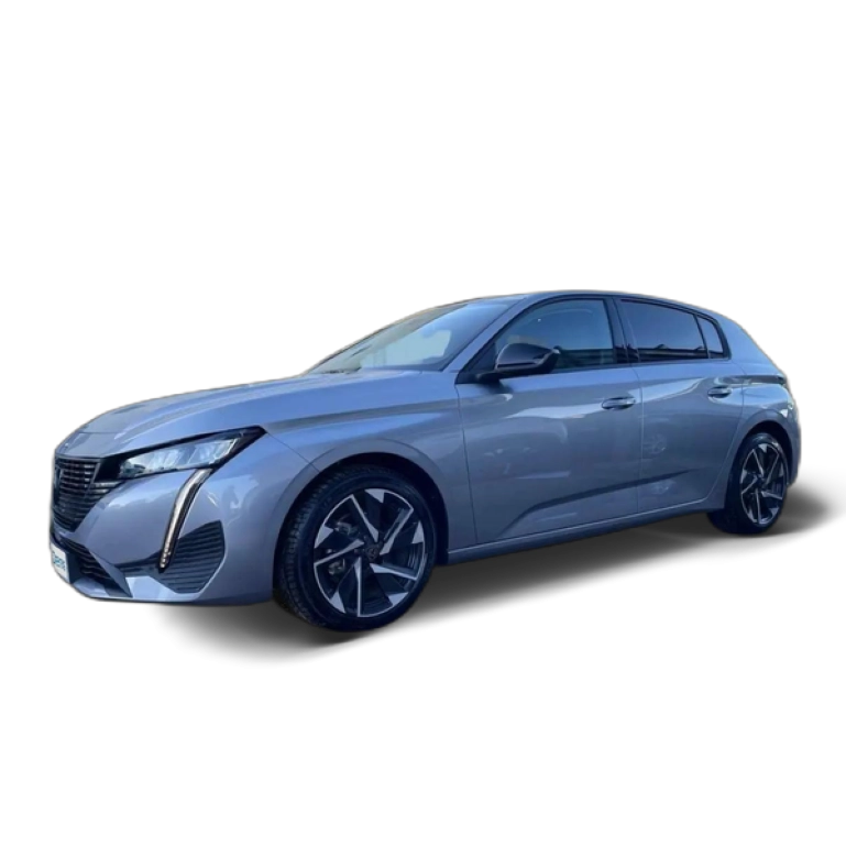 Renting Peugeot 308 1.2 PureTech S&amp;S Allure 130 Gris 2