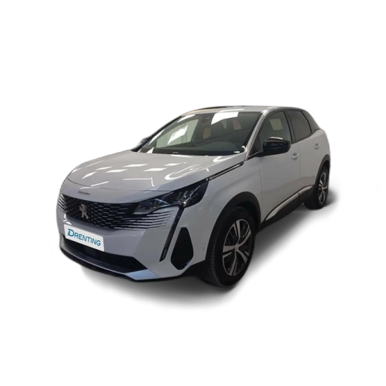 Renting Peugeot 3008 1.2 PureTech S&amp;S Allure 130 Blanco