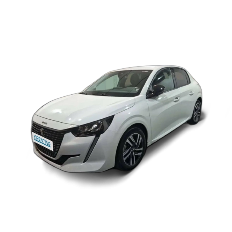 Renting Peugeot 208 1.2 Puretech S&amp;S Allure Pack 100 Blanco 2