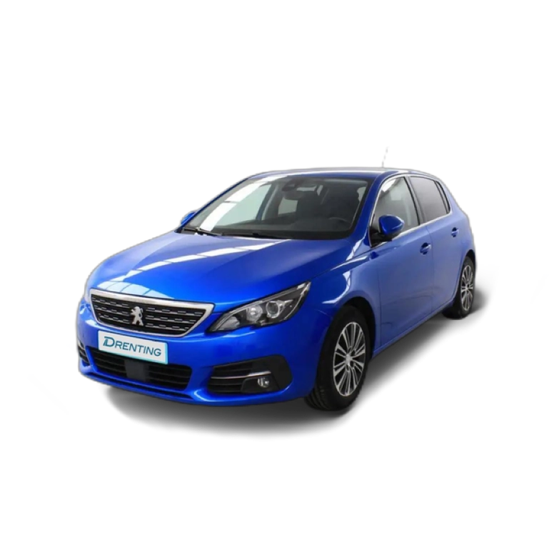 Renting Peugeot 308 1.2 PureTech S&amp;S Allure Pack 110 Azul
