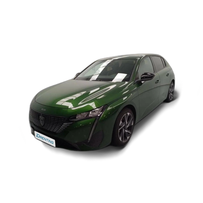 Renting Peugeot 308 1.2 PureTech S&amp;S Allure Pack 130 Verde