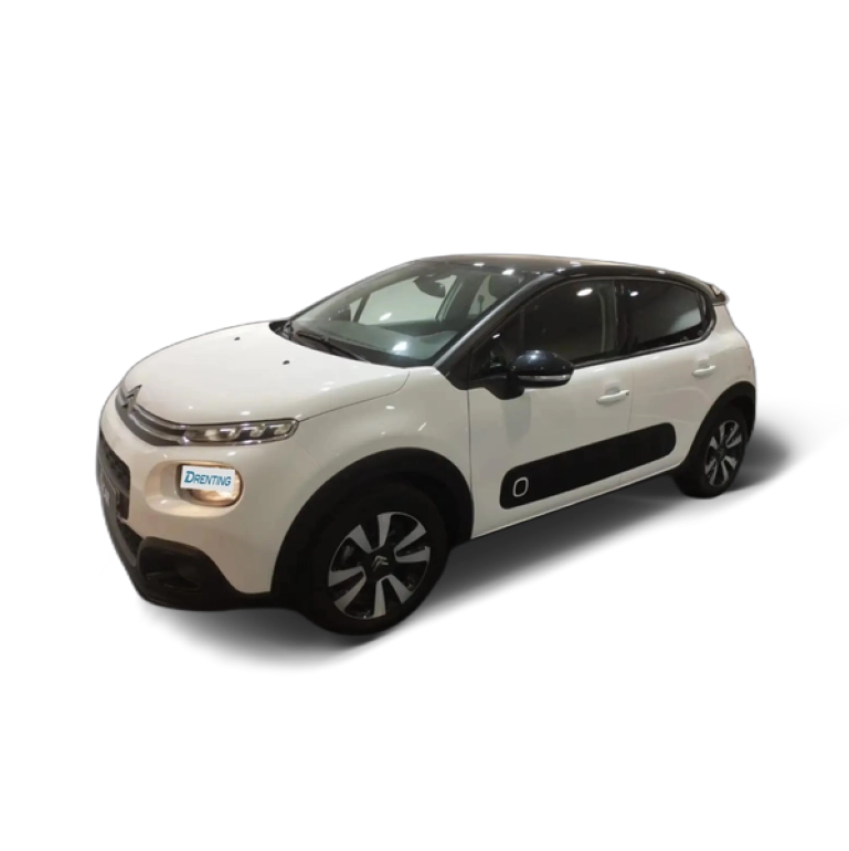 Renting Citroen C3 1.2 PureTech S&amp;S Feel Pack 83 Blanco 1