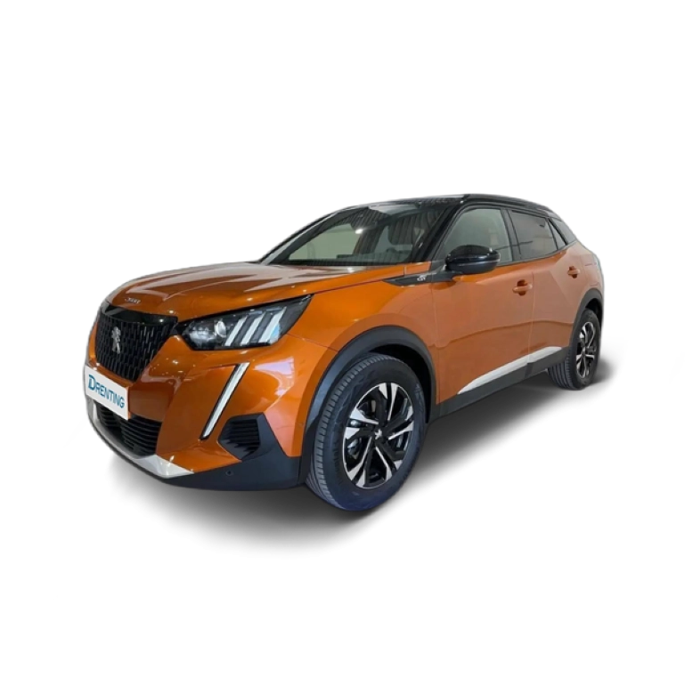 Renting Peugeot 2008 1.2 PureTech S&amp;S GT Line 130 Naranja 1